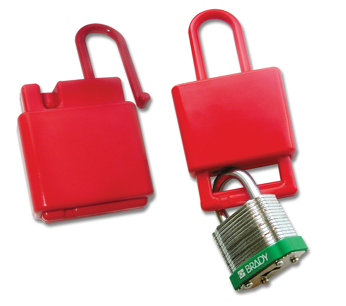 Non-conductive lockout Hasp