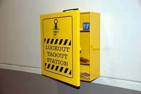 Industrial strength lockout station